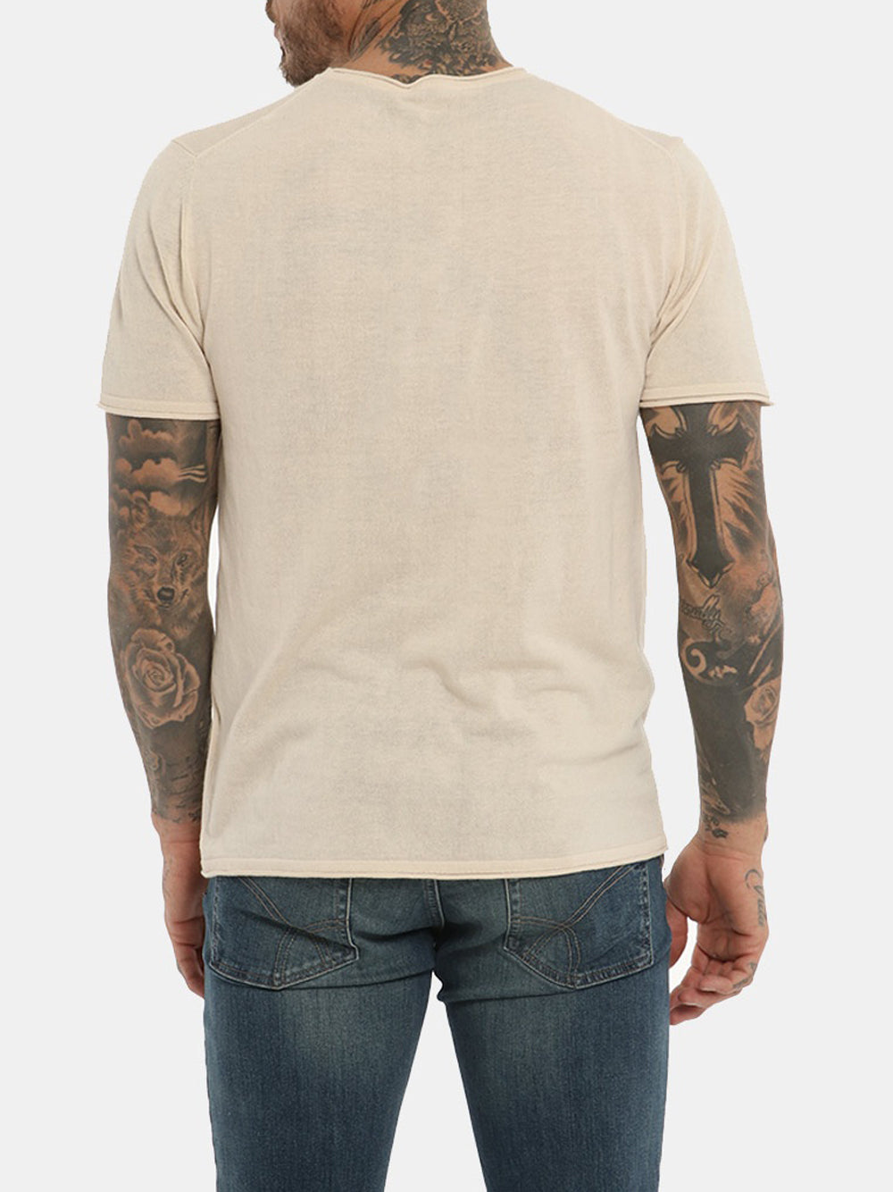 YES ZEE T-shirt Uomo - Beige modello M716DH00