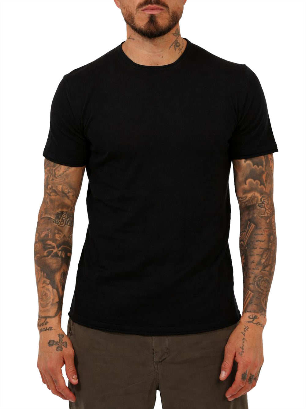 YES ZEE T-shirt Uomo - Nero modello M716DH00