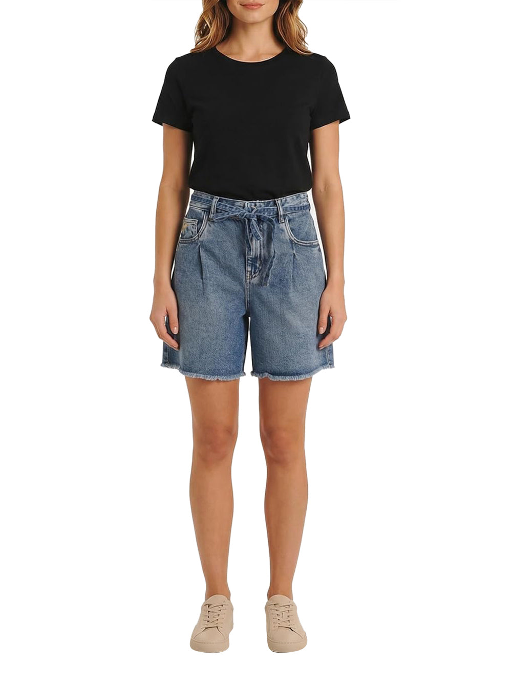 YES ZEE Shorts Donna - Beige modello P225W306