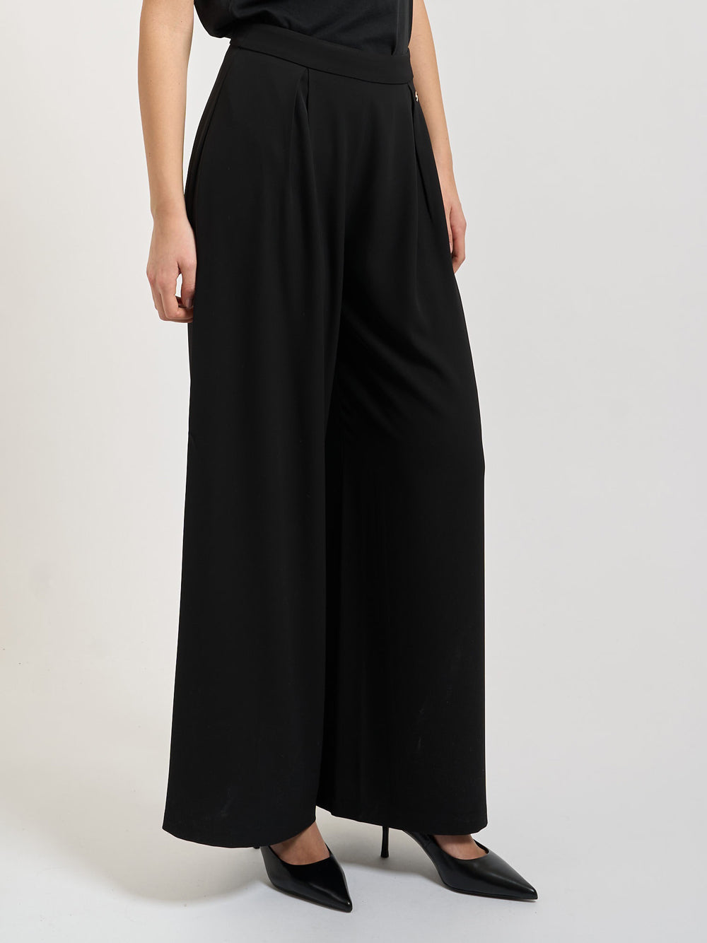 YES ZEE Pantalone Donna - Nero modello P333CB00