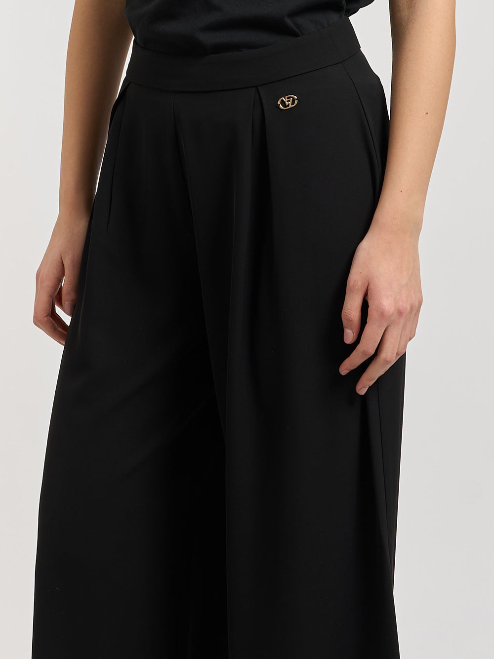 YES ZEE Pantalone Donna - Nero modello P333CB00