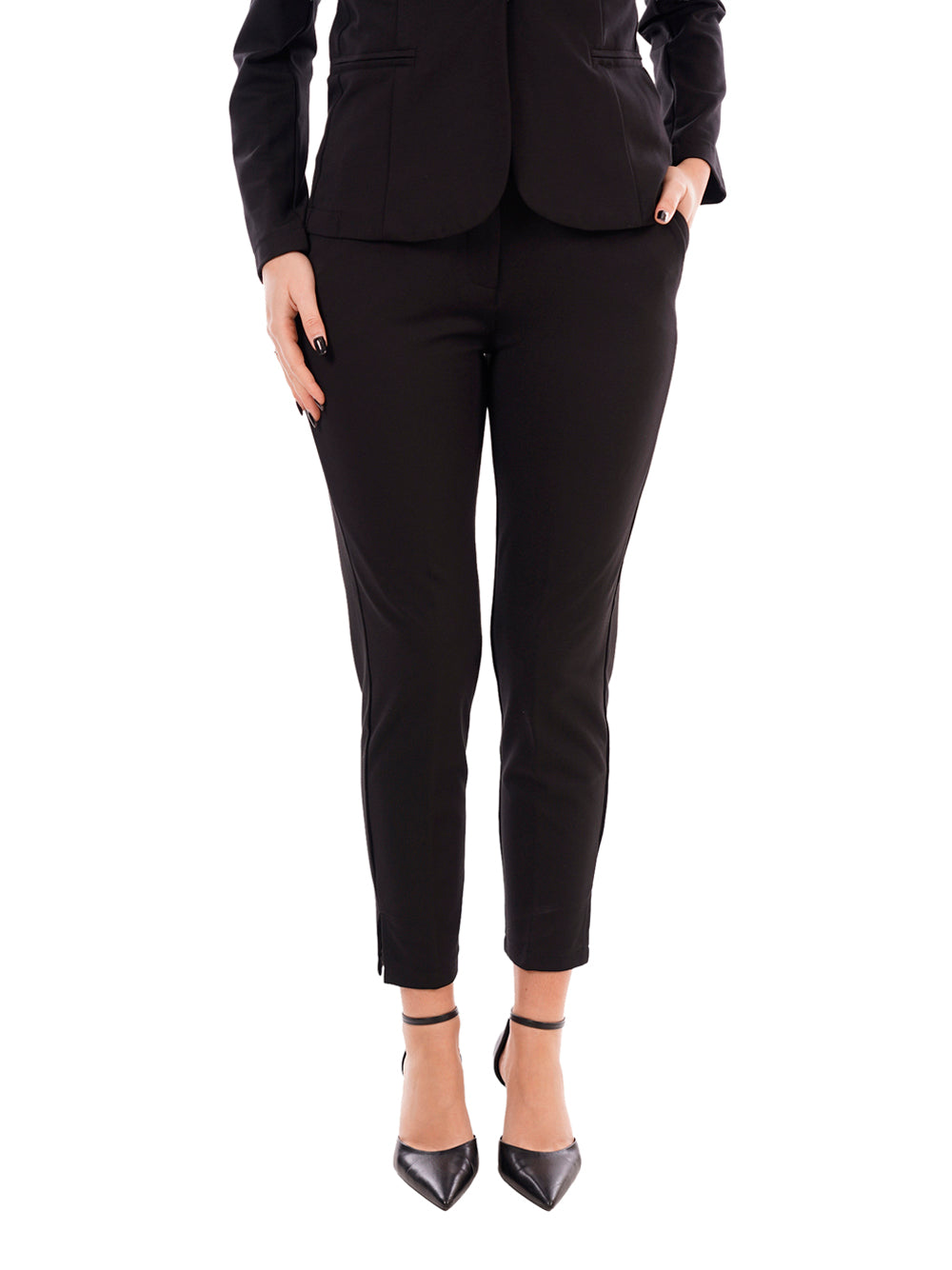 YES ZEE Pantalone Donna - Nero modello P378CE00