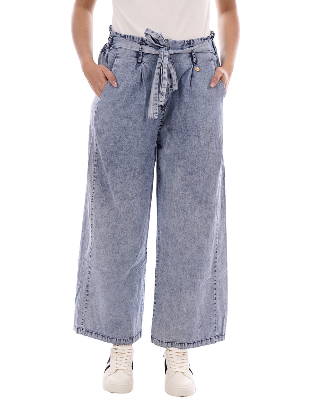 YES ZEE Pantalone Donna - Blu modello P387EB00