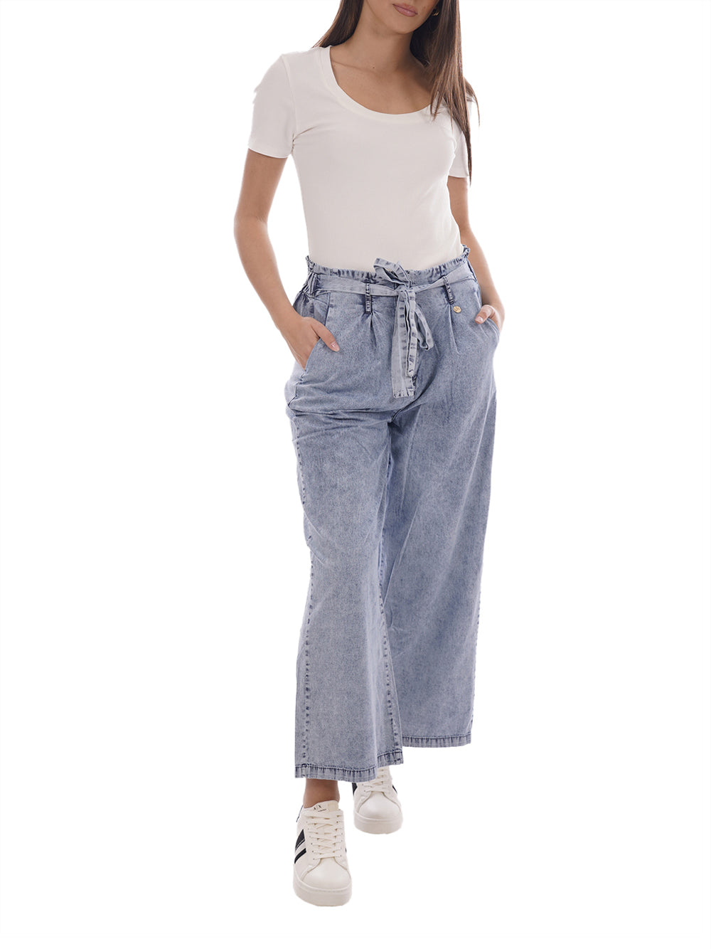 YES ZEE Pantalone Donna - Blu modello P387EB00