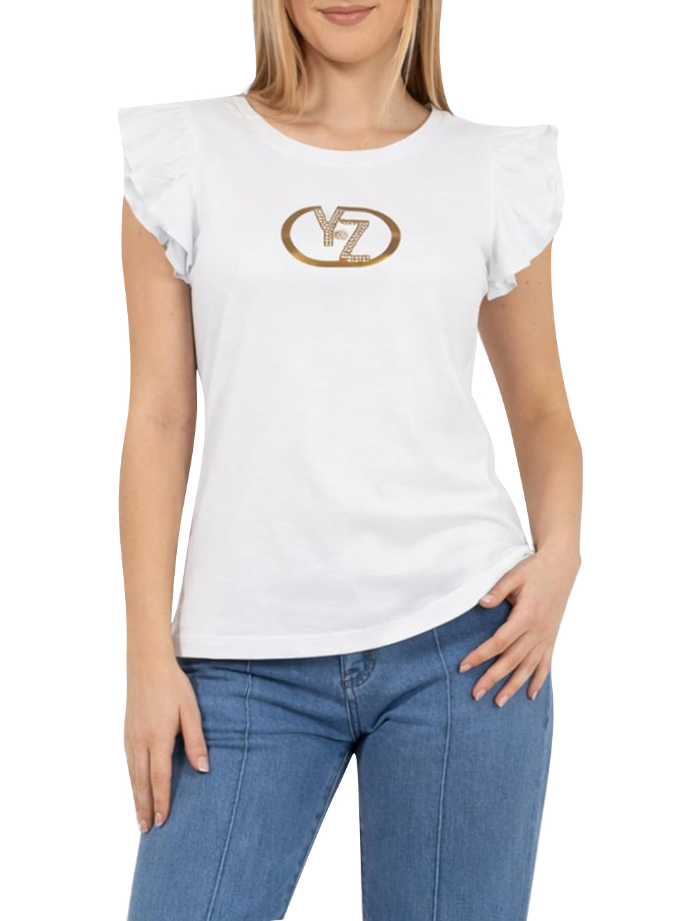 YES ZEE T-shirt Donna - Bianco modello T209S100