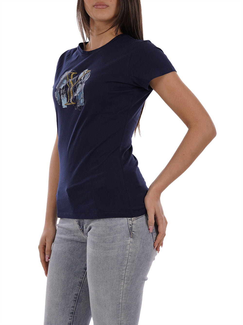 YES ZEE T-shirt Donna - Blu modello T222T901