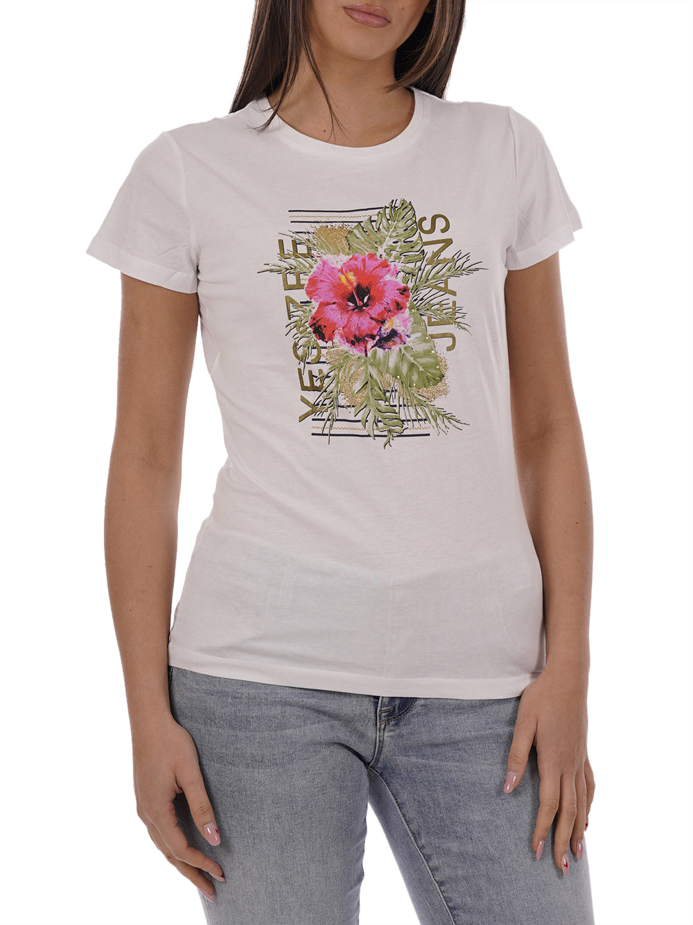 YES ZEE T-shirt Donna - Bianco modello T222T902