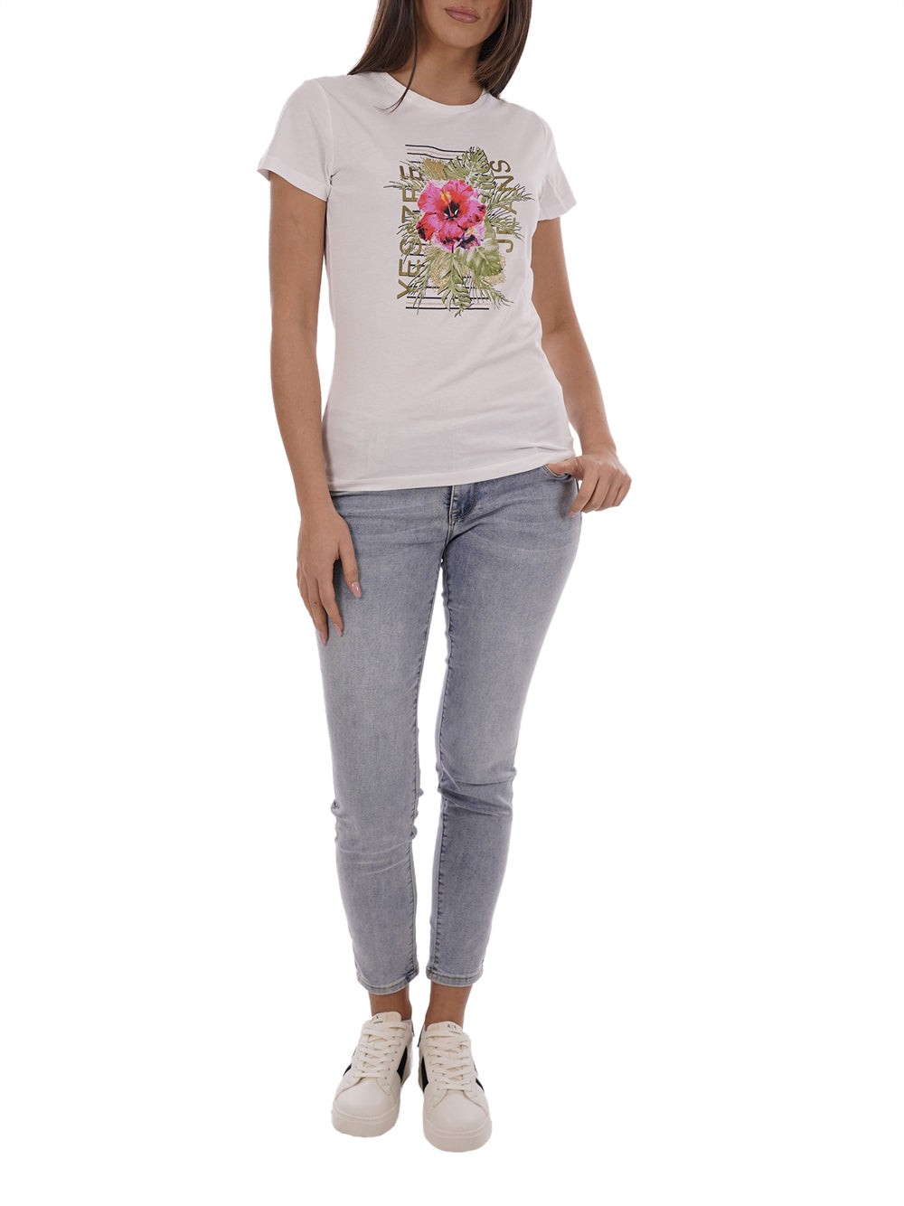 YES ZEE T-shirt Donna - Bianco modello T222T902