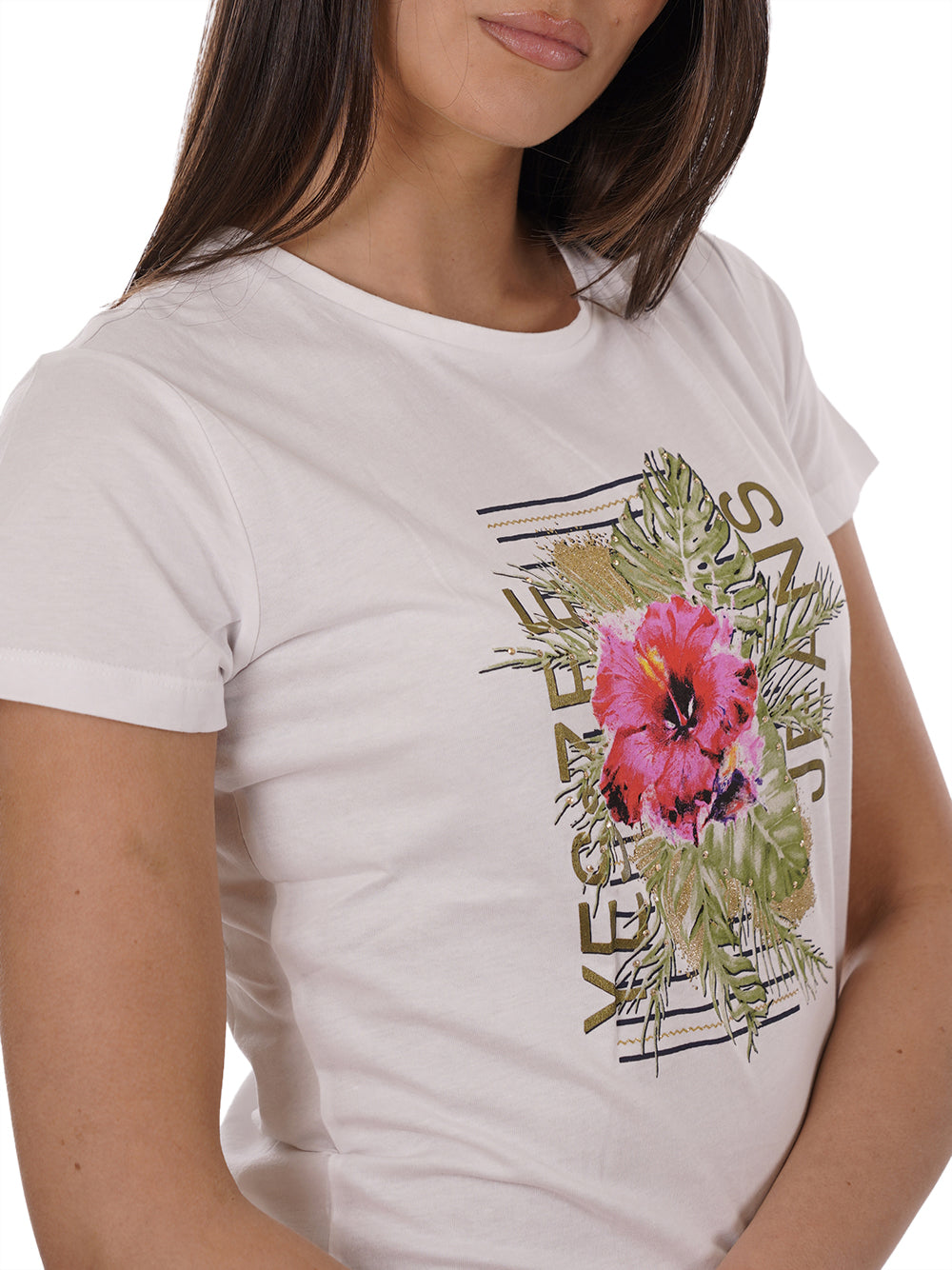 YES ZEE T-shirt Donna - Bianco modello T222T902