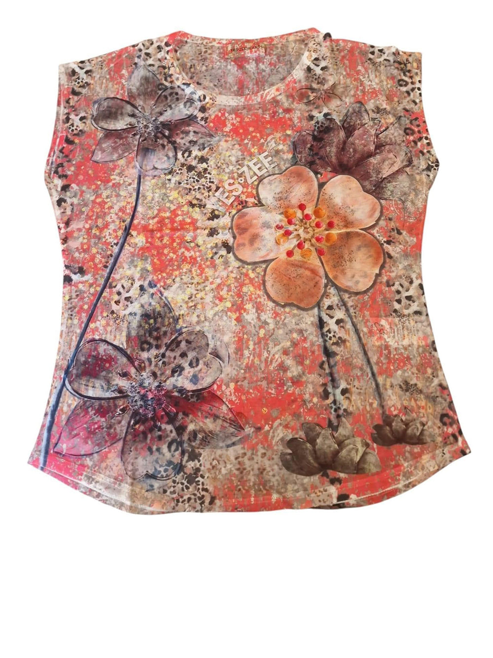 YES ZEE T-shirt Donna - Corallo modello T235Y101