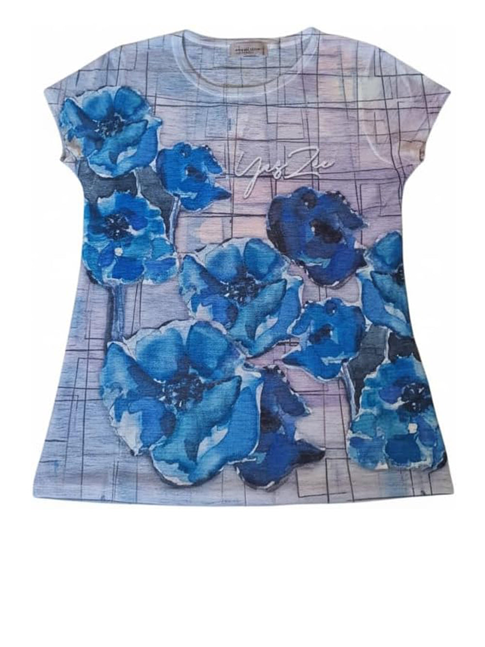 YES ZEE T-shirt Donna - Blu modello T236Y304