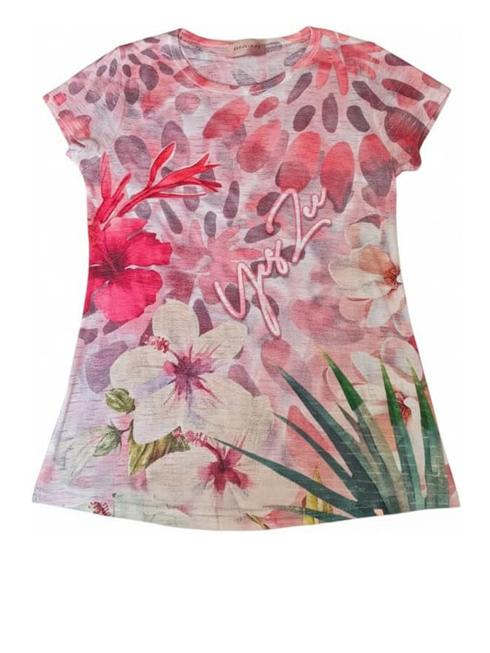 YES ZEE T-shirt Donna - Corallo modello T236Y305
