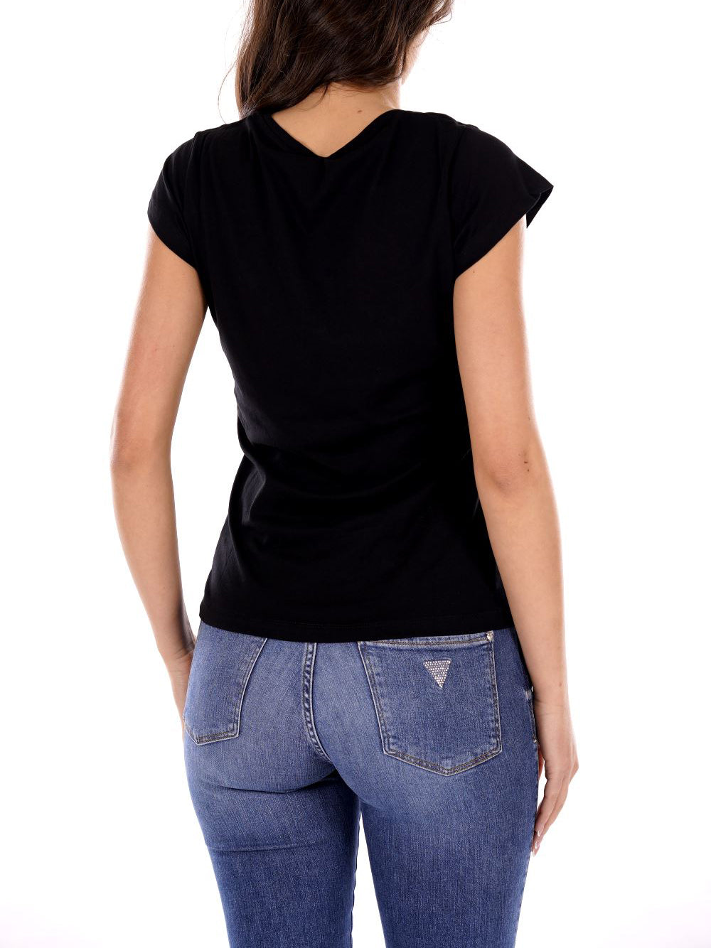 YES ZEE T-shirt Donna - Nero modello T257SG00