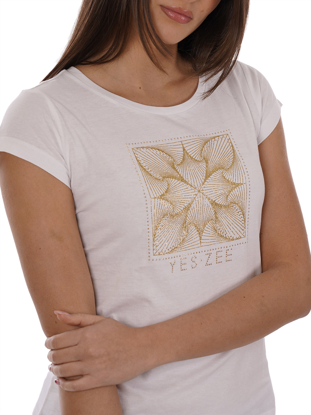 YES ZEE T-shirt Donna - Bianco modello T257T900