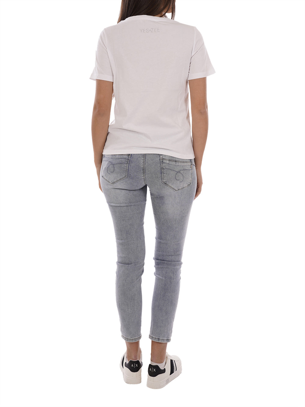 YES ZEE T-shirt Donna - Bianco modello T267S100