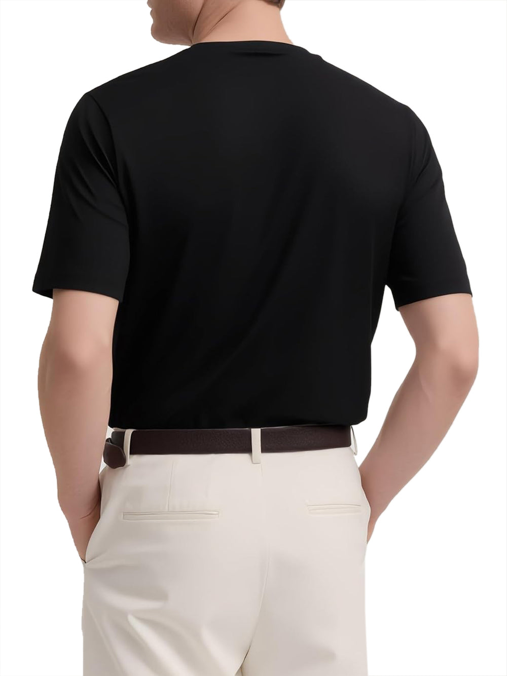 YES ZEE T-shirt Uomo - Nero modello T778TA00