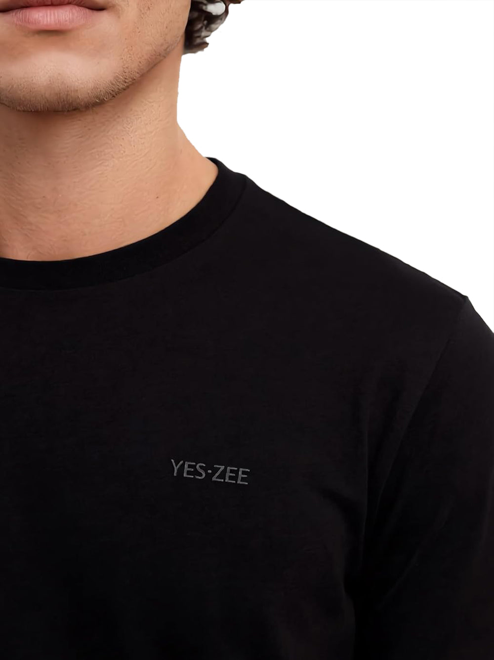 YES ZEE T-shirt Uomo - Nero modello T778TA00