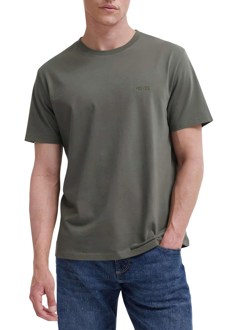 YES ZEE T-shirt Uomo - Verde modello T778TA00
