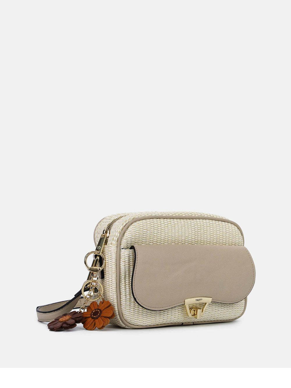 YNOT Borsa a Tracolla Donna - Bianco modello MAL001S6