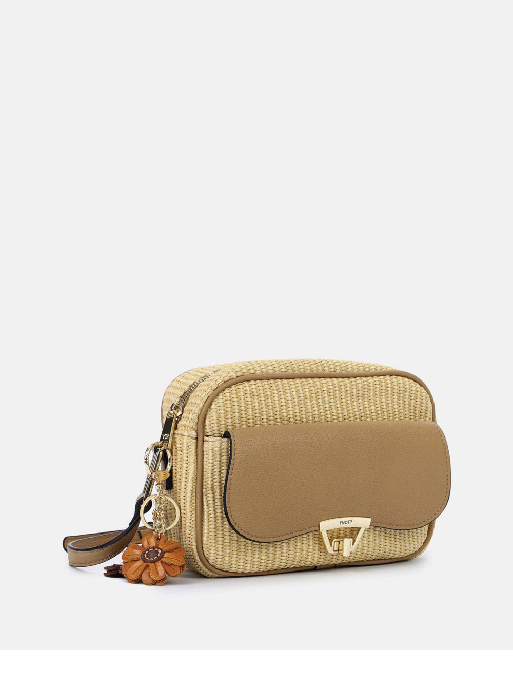 YNOT Borsa a Tracolla Donna - Beige modello MAL001S6