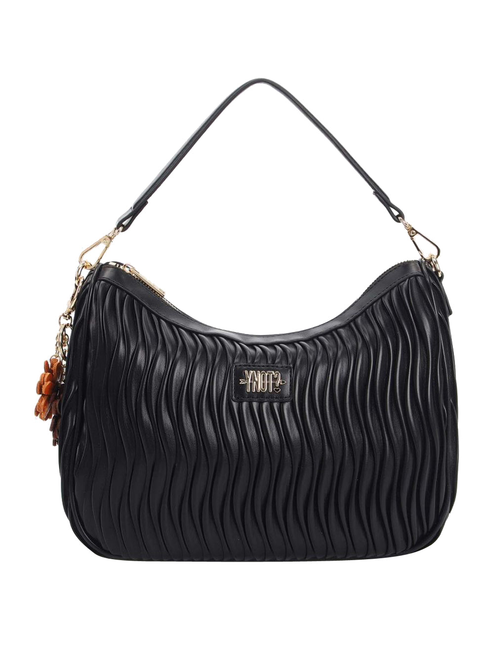 YNOT Borsa a Spalla Donna - Nero modello PAR006S6