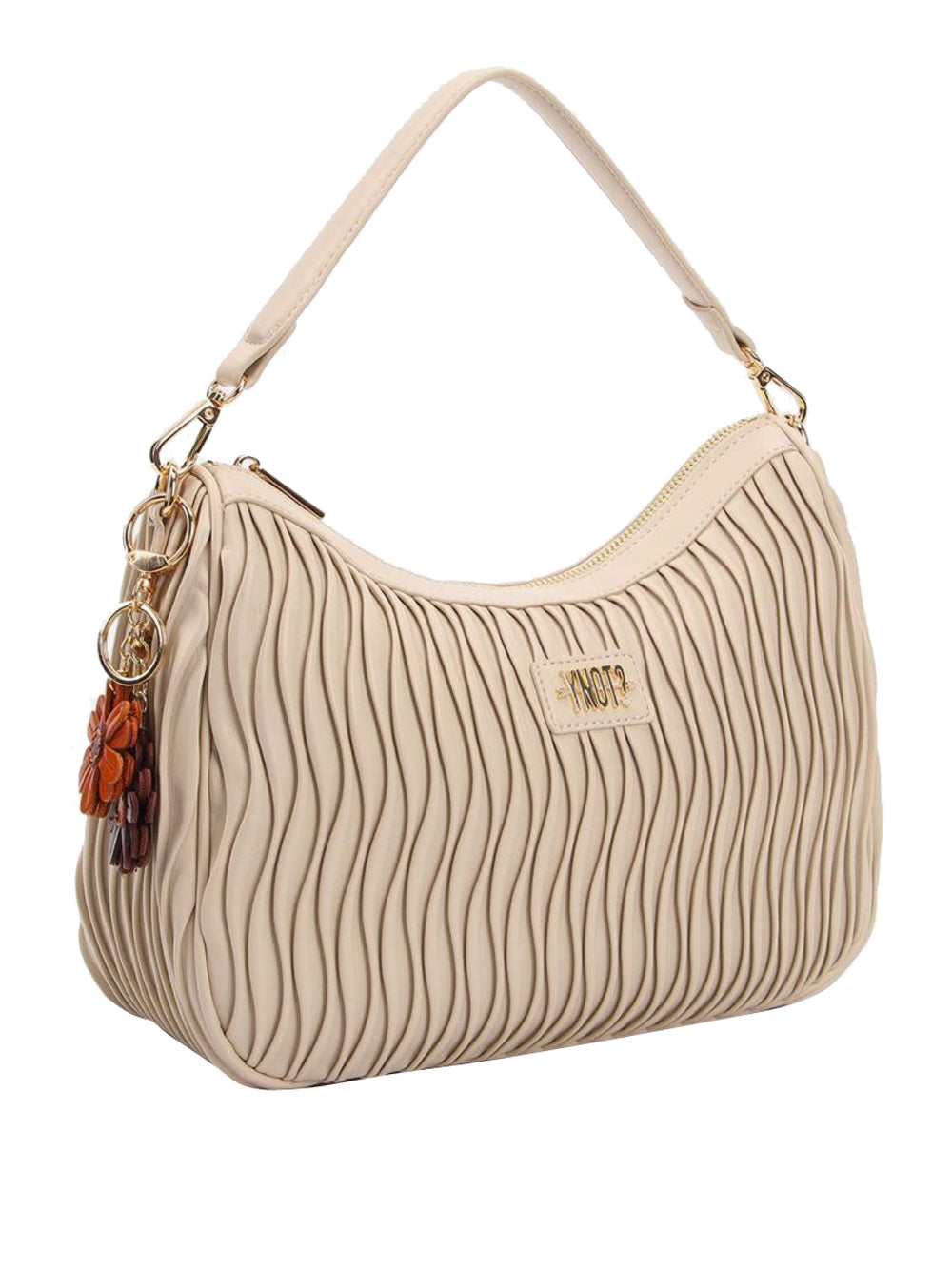 YNOT Borsa a Spalla Donna - Beige modello PAR006S6